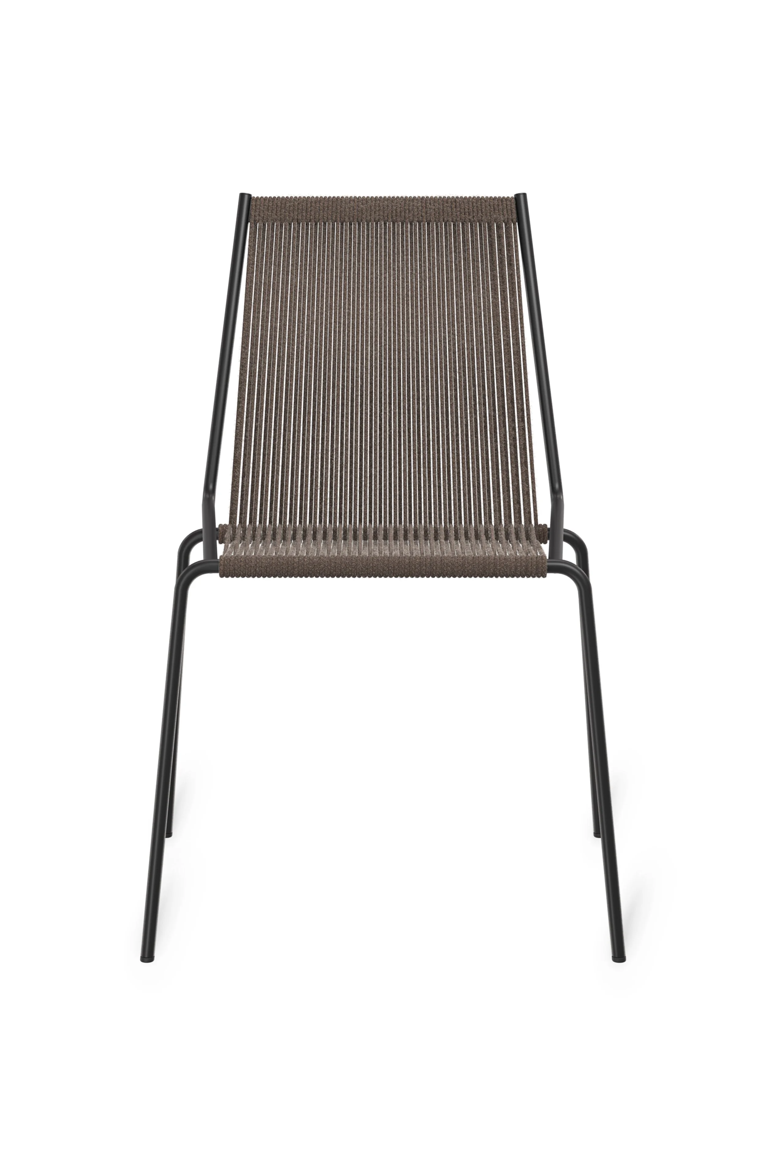 Noel Chair, Steel/Brown Wool - EU Ecolabel Certified — Thorup